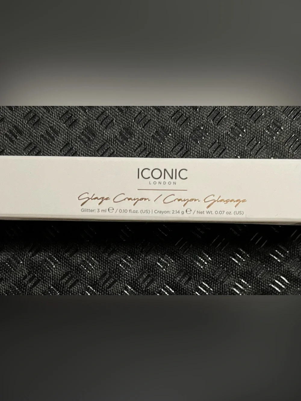 ICONIC London White and Gold Decorative Box Accent